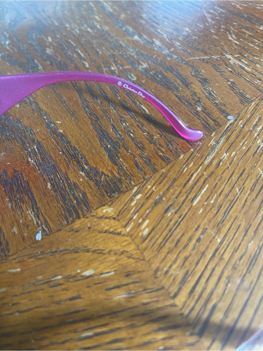 Dior Pink Gradient Shield Sunglasses - Picture 5 of 11